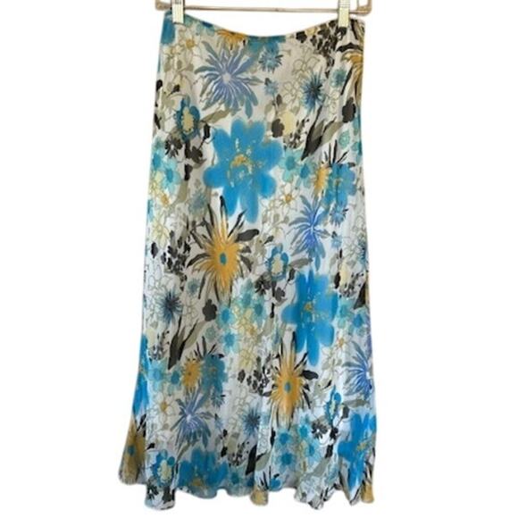 Rene Margo Floral Midi Skirt | Size Small (4–6) - Picture 3 of 5